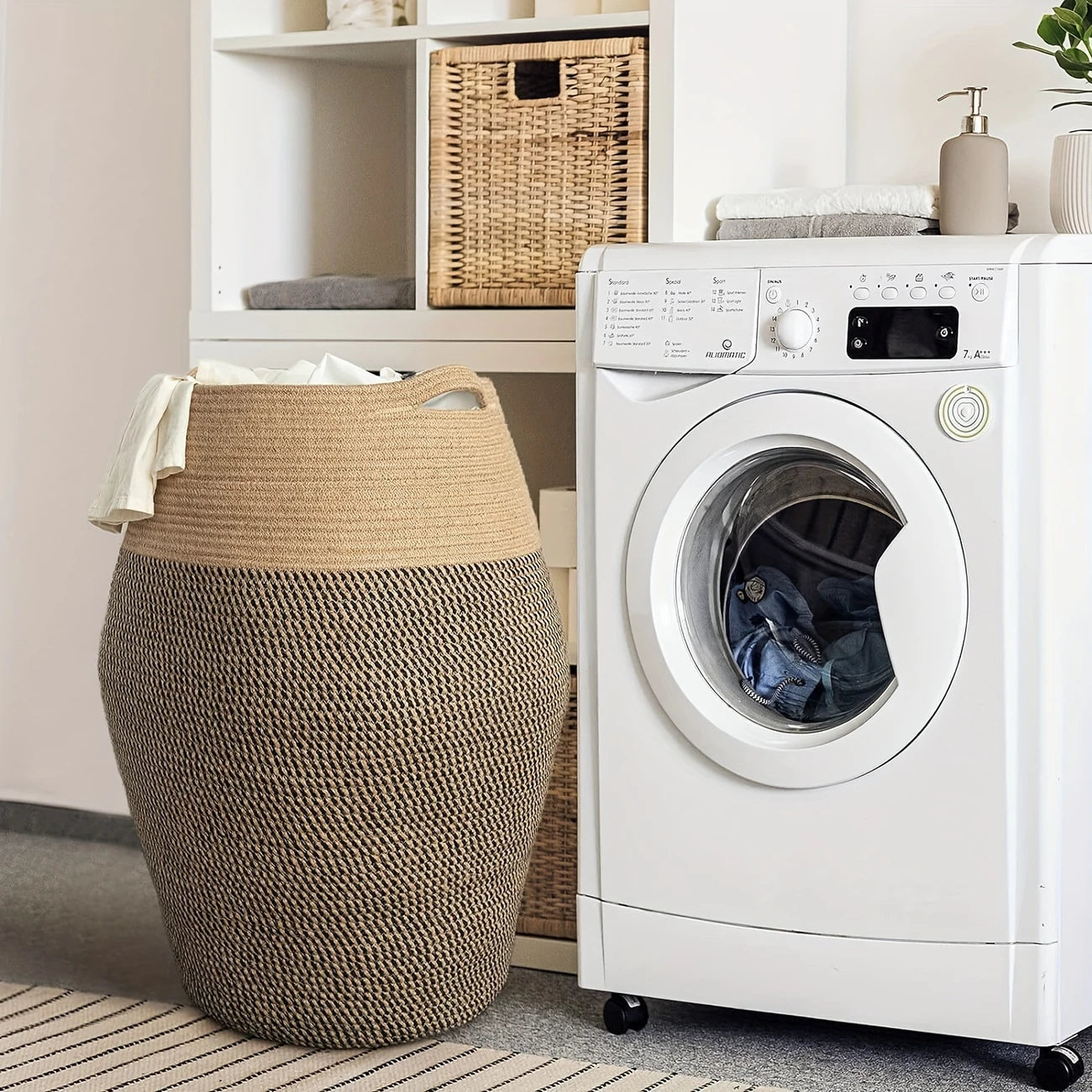 StorePro | Large Laundry Woven Hamper