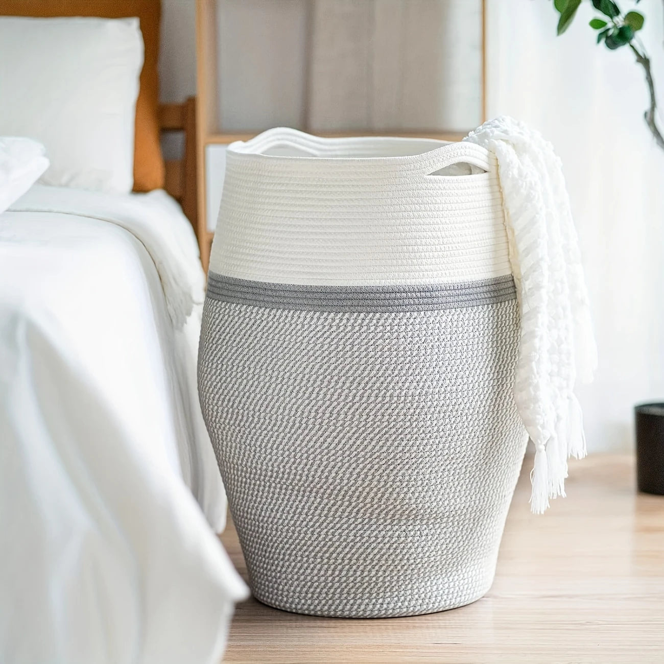 StorePro | Large Laundry Woven Hamper
