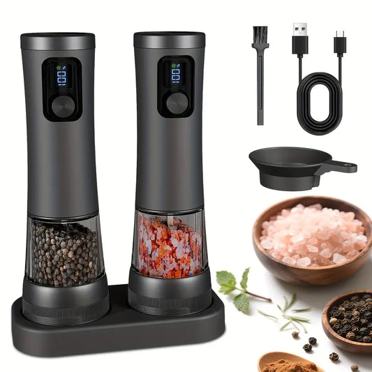 Culinara Electric Salt & Pepper Grinder Set