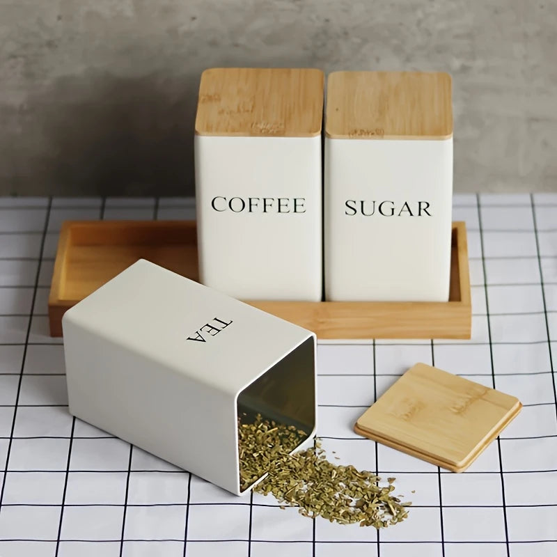 Set of 3 - Engraved Label Storage Containers