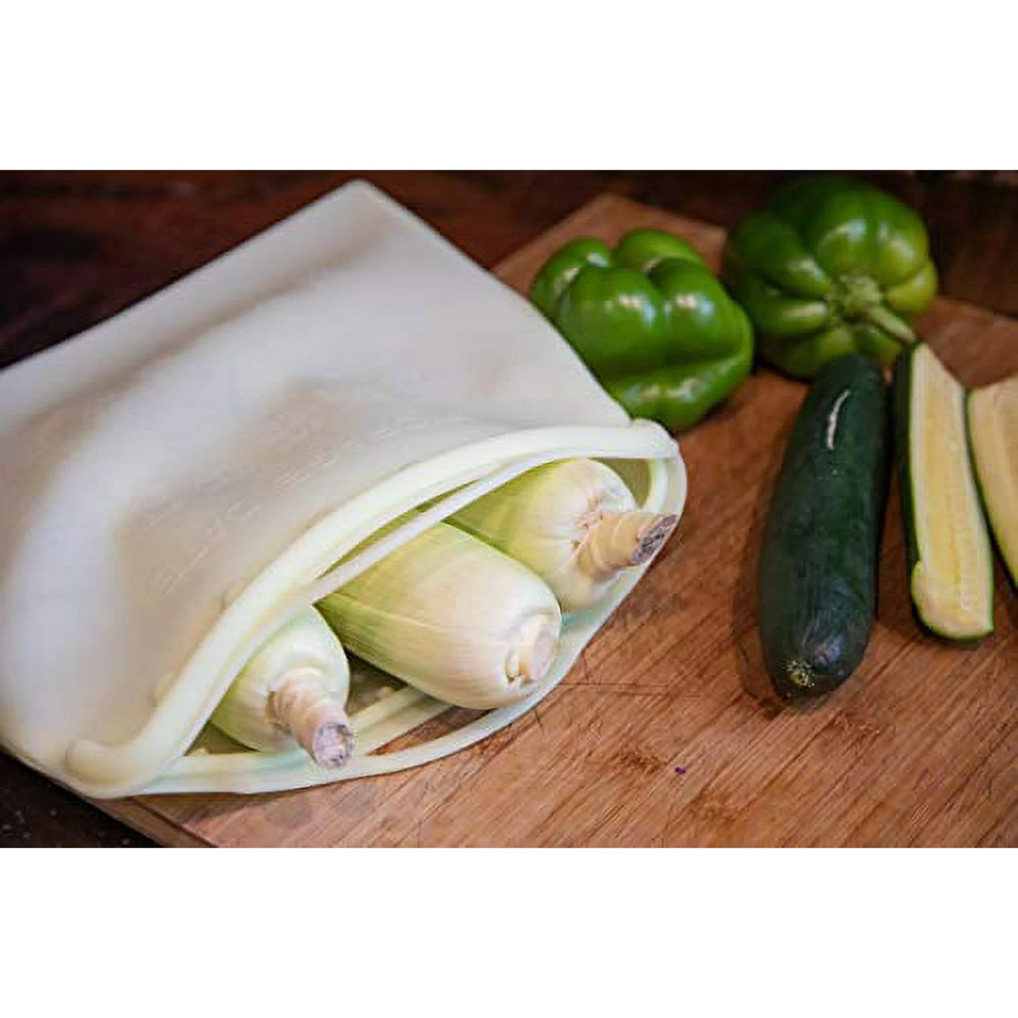 Reusable Silicone Food Storage Bags (Set of 2)
