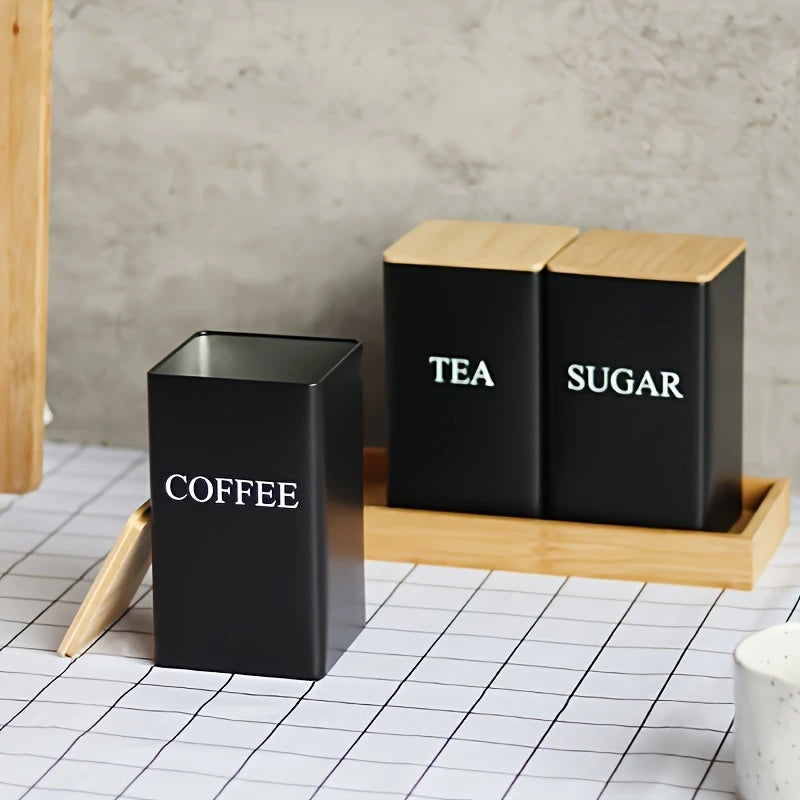 Set of 3 - Engraved Label Storage Containers